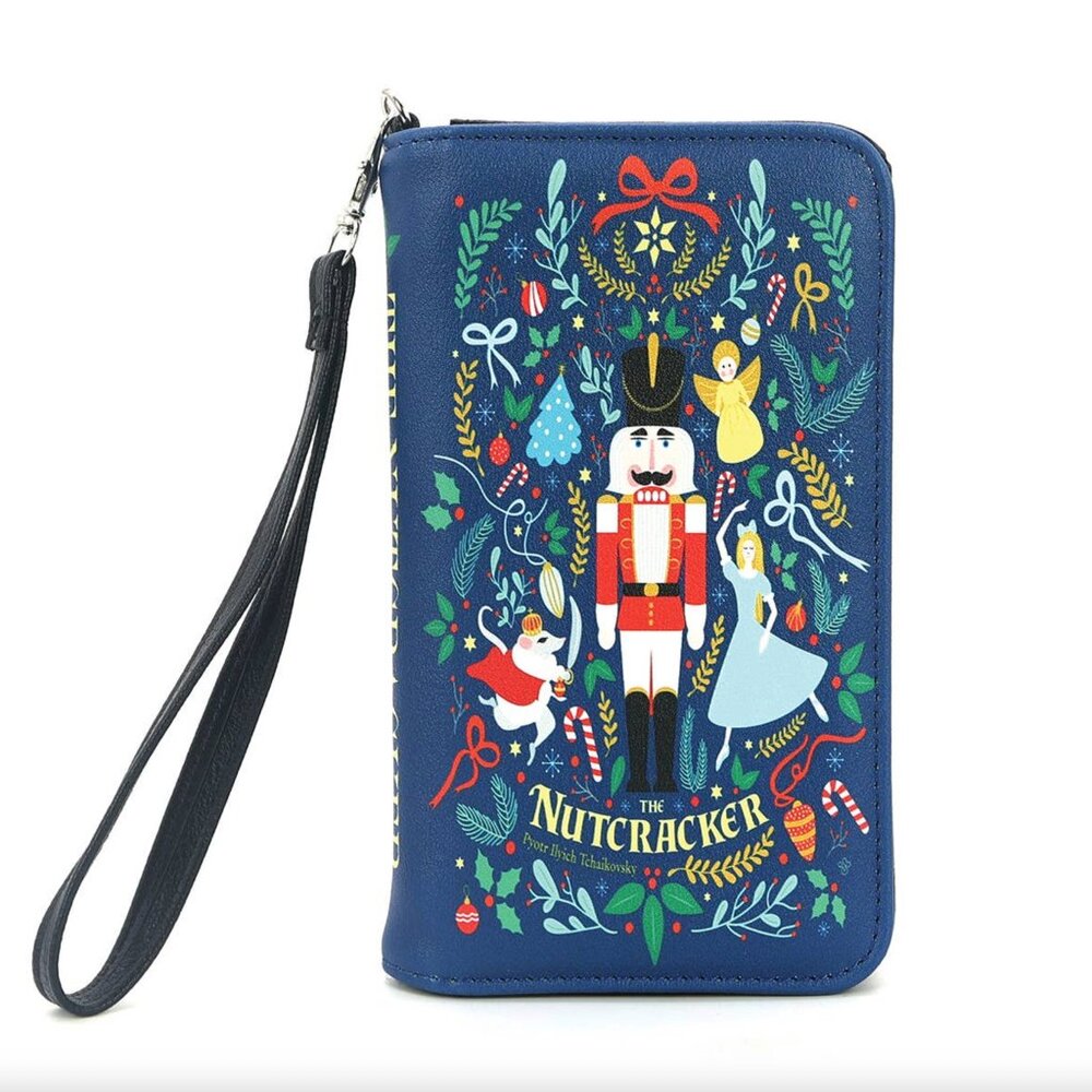 The Nutcracker Book Wallet Wristlet - Book Lover Gifts